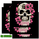 5x Stickers - Flowers SC